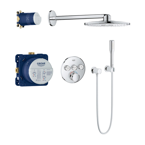 Grohtherm SmartControl Perfect shower set with Rainshower SmartActive 310