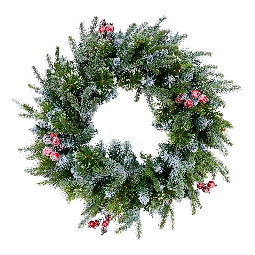 Berry Spruce Wreath – 60cm