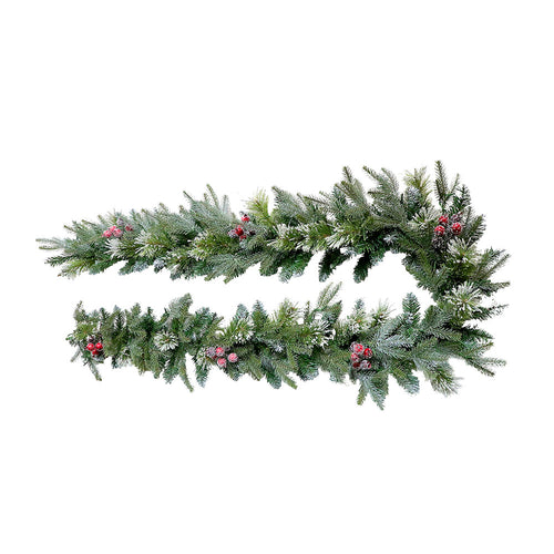 Berry Spruce Garland – 9ft