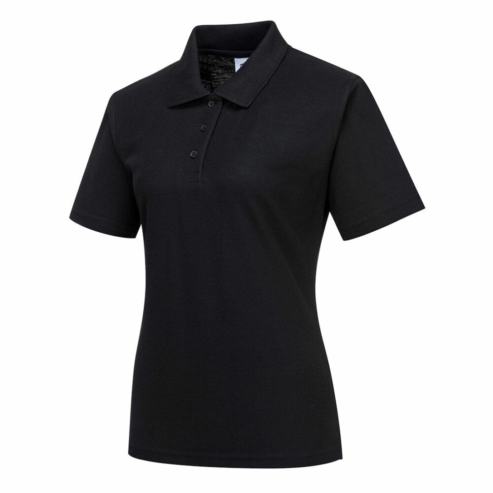 Portwest - Naples Women's Polo Shirt - Black