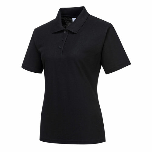 Portwest - Naples Women's Polo Shirt - Black