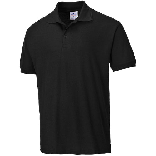 Portwest - Verona Cotton Polo - Black
