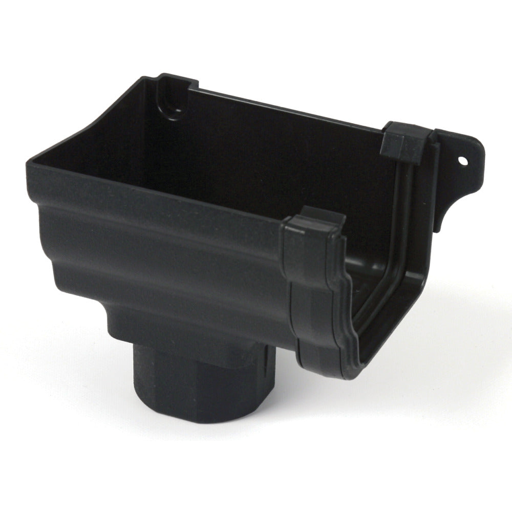 Brett Martin - 106mm Cast Iron Style Stopend Outlet Grey