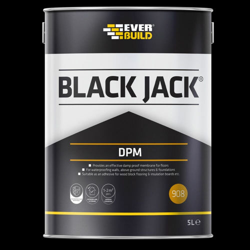 Everbuild Black Jack 908 D.P.M. - 5l