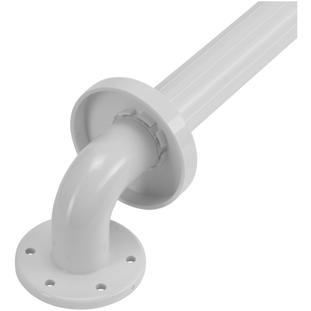 Croydex 450mm ABS Plastic Grab Bar - White