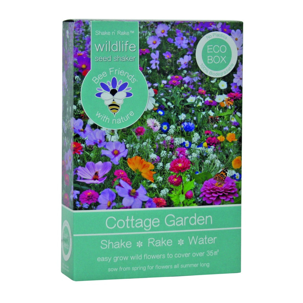 Shake n Rake™ Wildlife Seed Shaker 200g - Cottage Garden