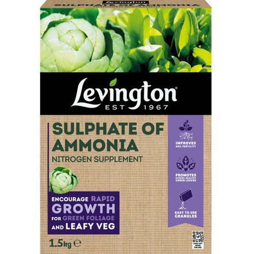 Levington Sulphate of ammonia vegetable food 1.5kg