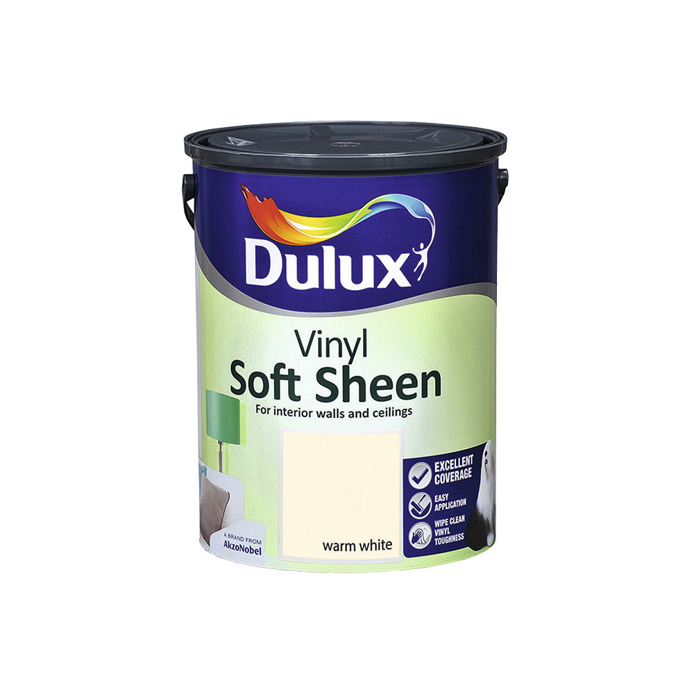 Dulux Vinyl Soft Sheen Warm White 5L