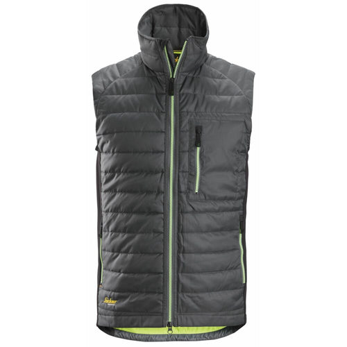 Snickers - AllroundWork, 37.5® Insulator Vest - Steel grey\\Black
