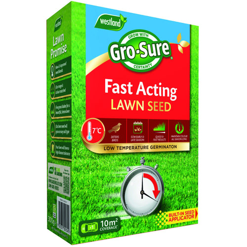 Gro-Sure Fast Acting Lawn Seed 10m²