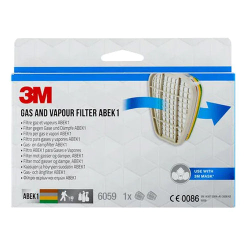 3M 6059 ABEK1 Filter 1=Pair