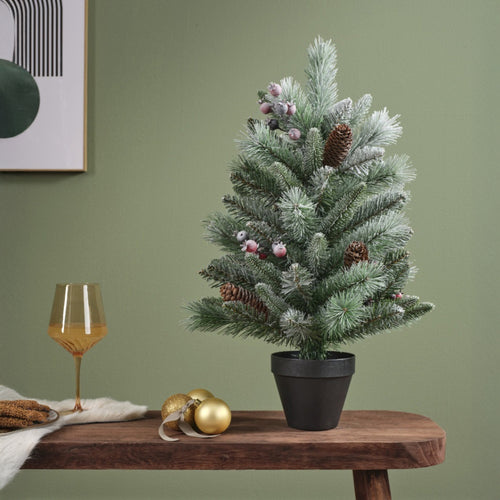 Frosted Windham Spruce Mini Tree - 3ft