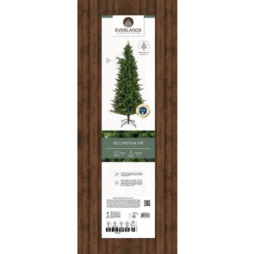 Everlands - Galloway Spruce Pre-Lit Tree - 7ft