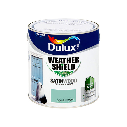 Dulux Weathershield Exterior satin Bondi Waters 2.5L