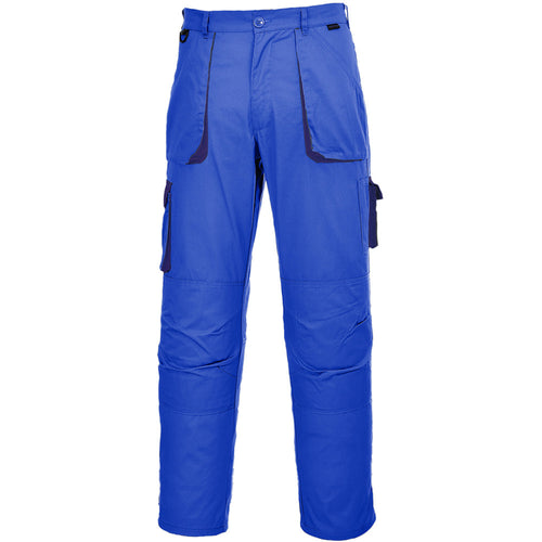 Portwest - Portwest Texo Contrast Trouser - Royal Blue Tall