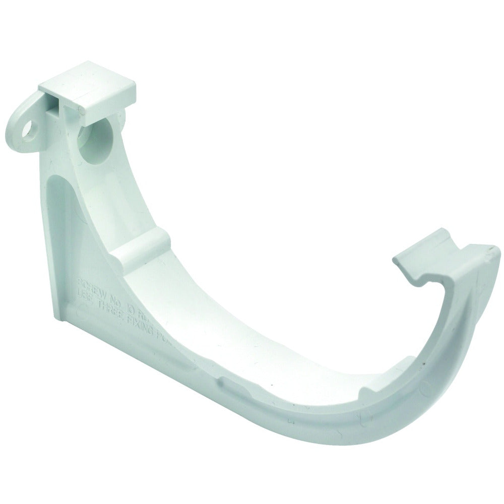 Rainwater RoundLine OsRRL PVC-U Gutter Support Bracket White 112mm