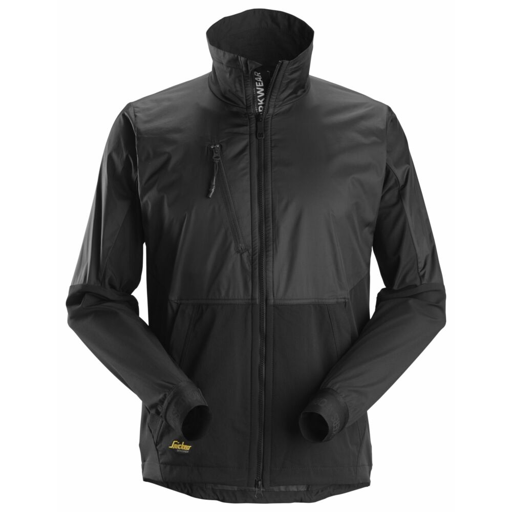 Snickers - LiteWork, Hybrid Wind Jacket - Black\\Black
