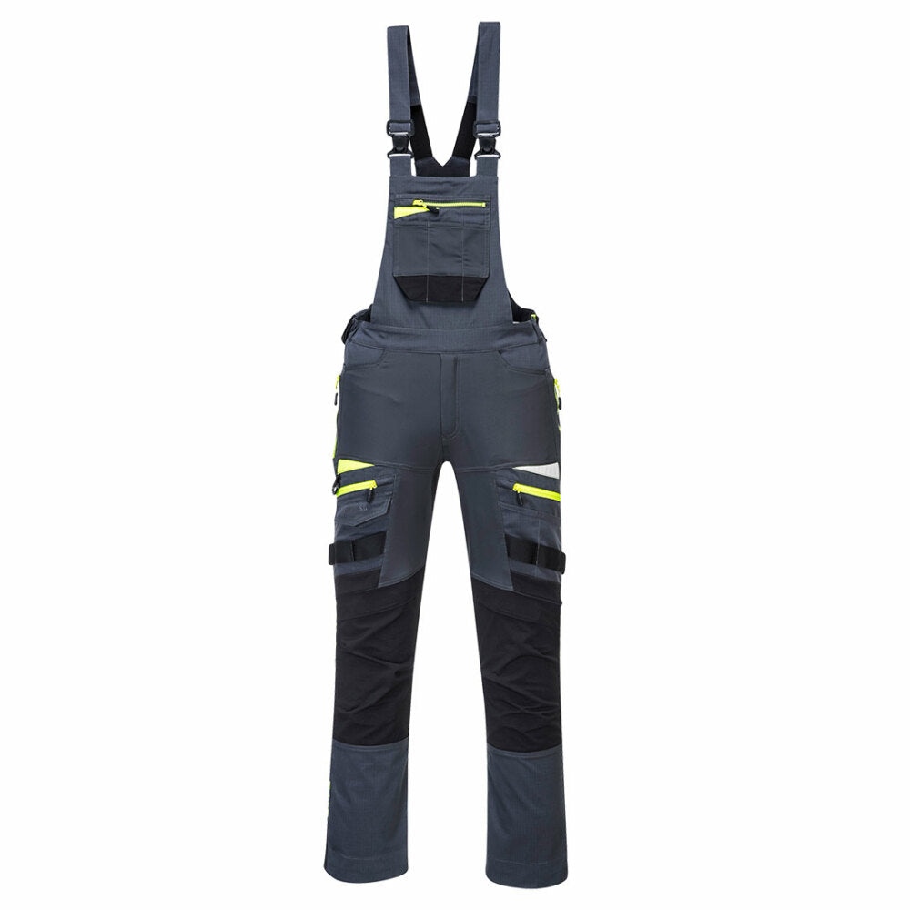 Portwest - DX4 Work Bib and Brace - Metal Grey