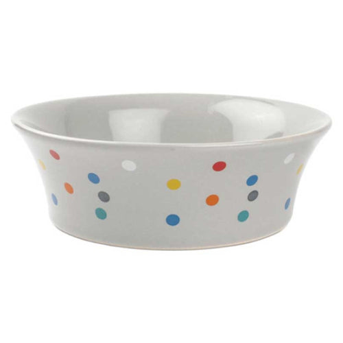 Zoon - 15cm Flared Polka Dot Ceramic Bowl