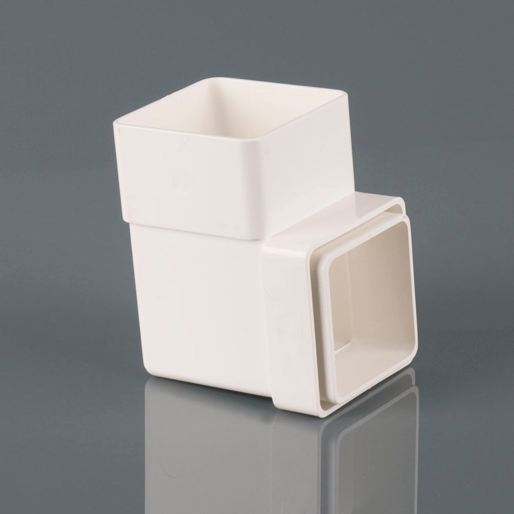 Brett Martin - 65mm Square Downpipe 92½° Bend