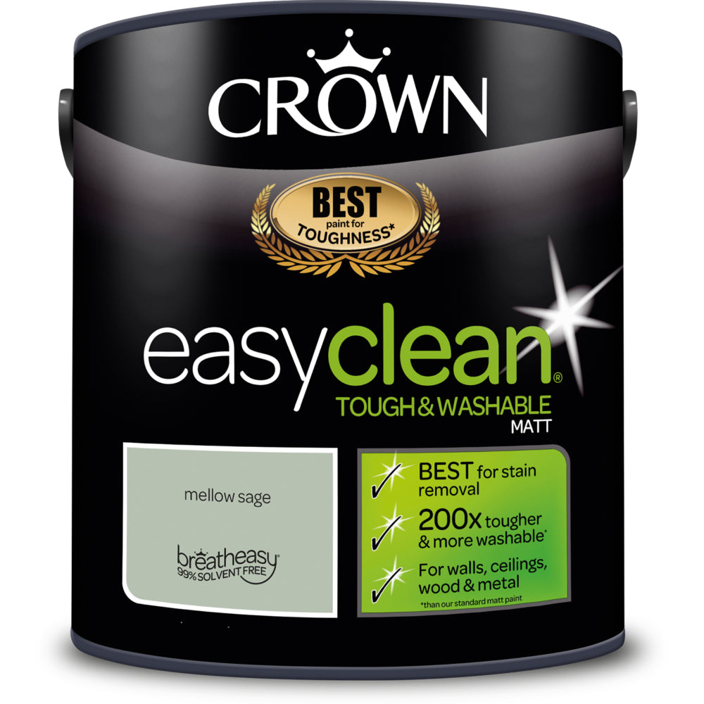 Crown Easyclean Matt 200 Mellow Sage 2.5L