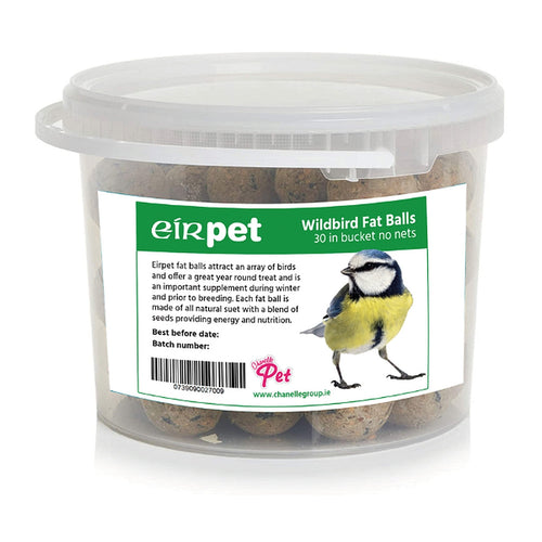 Eirpet  - Eirpet 30 Wildbird Fatballs in Bucket