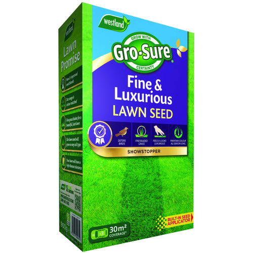 Gro-Sure Fine & Luxurious Lawn Seed 30m²