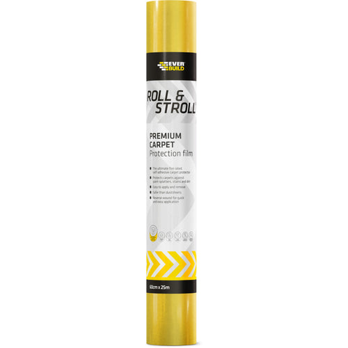 Everbuild Roll & Stroll Premium Carpet Protector - 25mx600mm