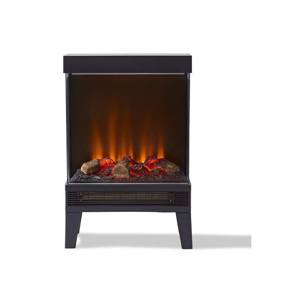 Warmlite - Perth Panoramic Log Effect Fire Stove - 1.3Kw