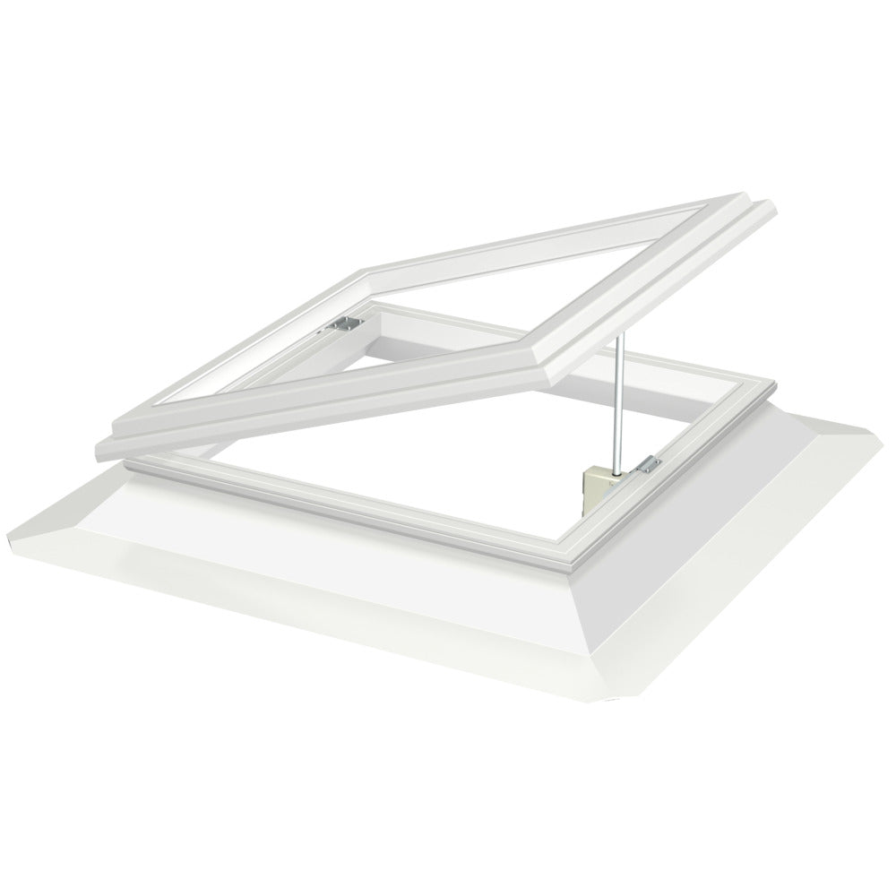 Velux dome, PVC base 15cm, vented, 120x120