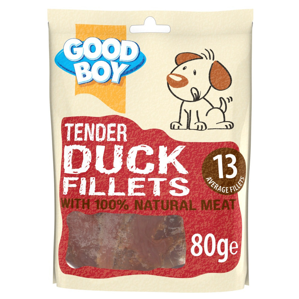 Good Boy - Tender Duck Fillets 80g