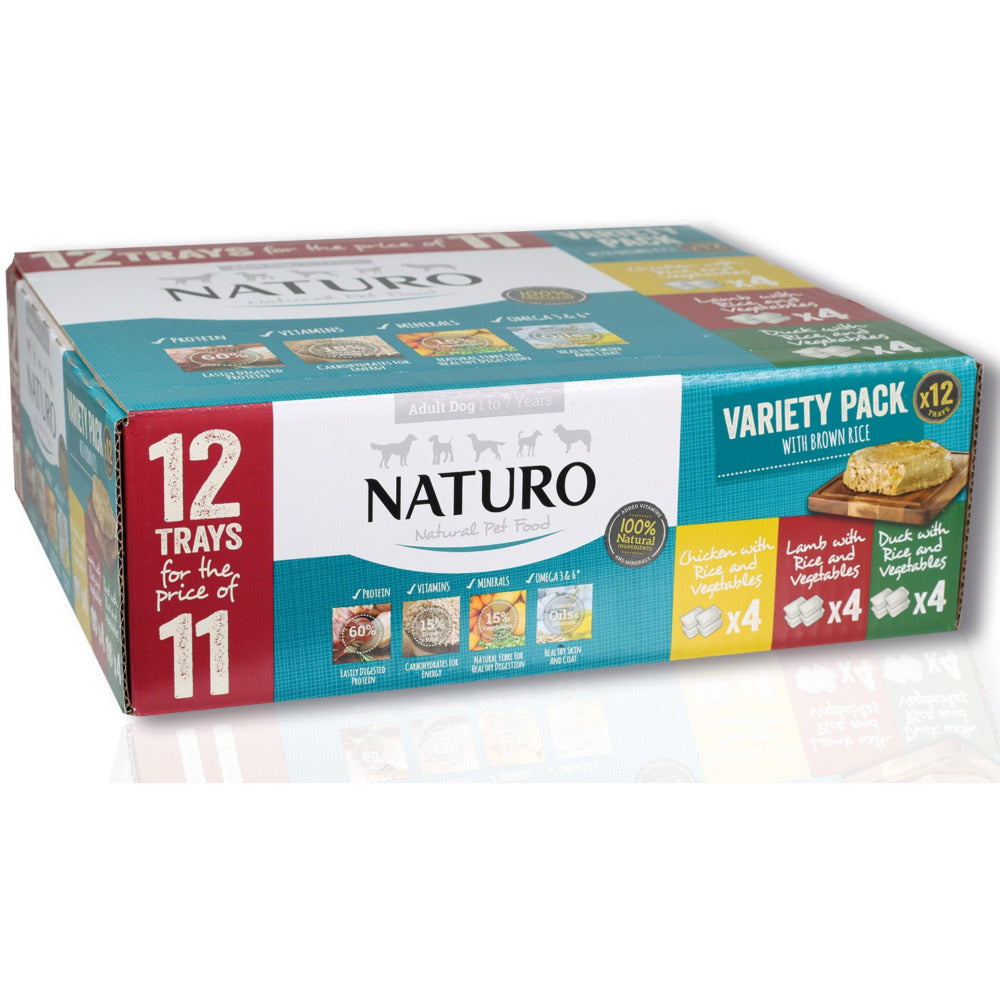 Mackle - Naturo Adult 400g Variety 12 Pack