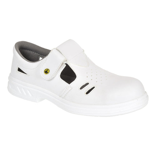 Steelite ESD Safe Sandal S1CL3 - White