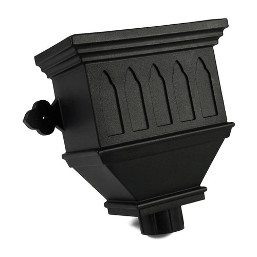 Brett Martin - 100mm x 75mm Cast Iron Style Lge Bath Hopper Plain