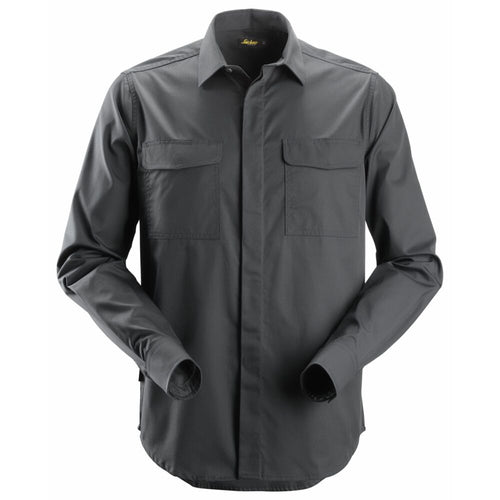 Snickers - Service, Long Sleeve Shirt - Steel grey