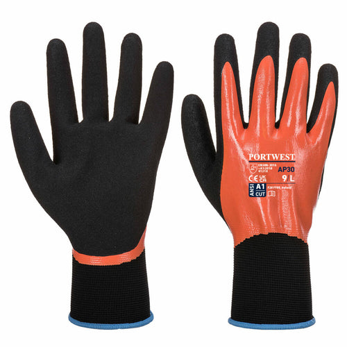 Portwest - Dermi Pro Glove - Orange/Black