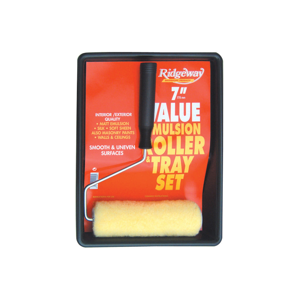 Fleetwood 7\ Ridgeway Value Emulsion Roller Tray Set