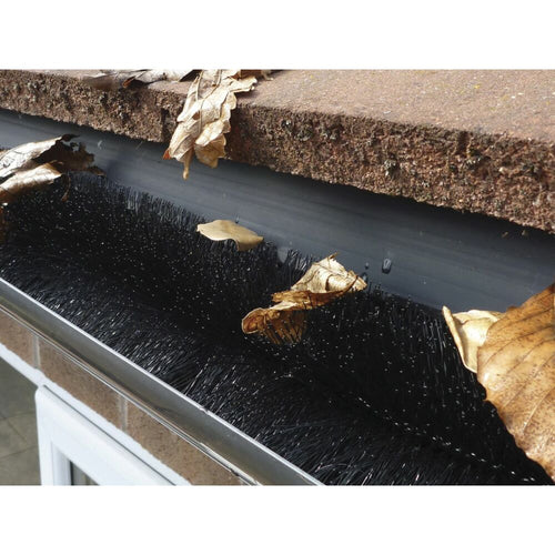 Brett Martin - Porcupipe Bristle Gutter Protector 2m Black