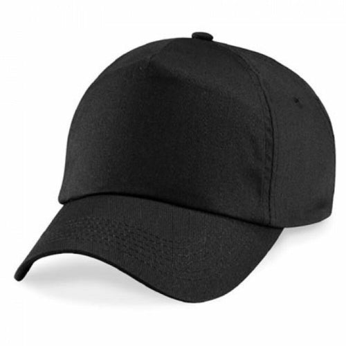 Beechfield Original 5 Panel Baseball Cap Black