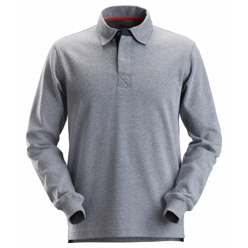 Snickers - Rugby Shirt - Dark Blue Melange