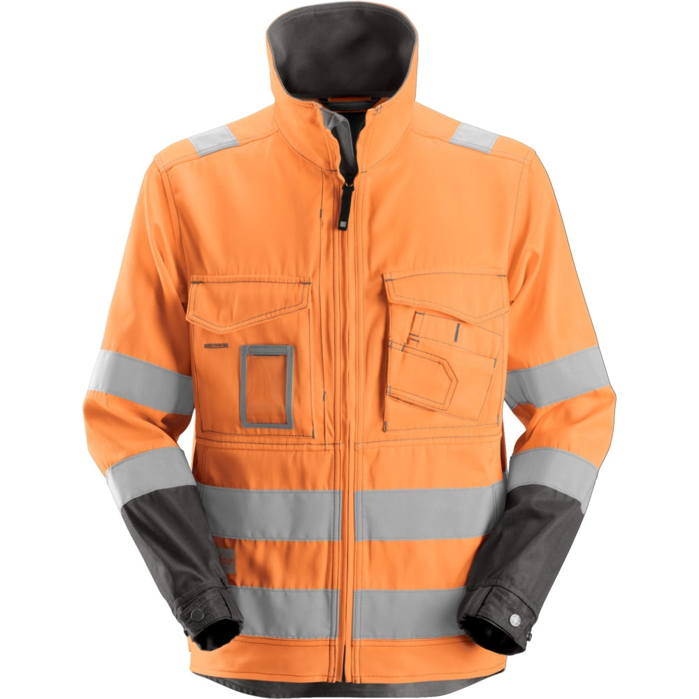 Snickers - High-Vis Jacket Class 3 - High vis orange\\Muted Black