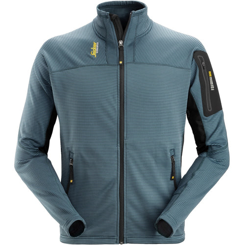 Snickers - Body Mapping Micro Fleece Jacket - Petrol/Black
