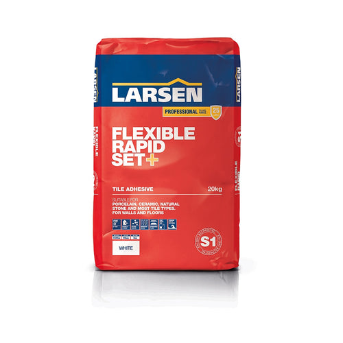 Larsen - Flexible Rapid Set - Red Bag - Grey - 10kg