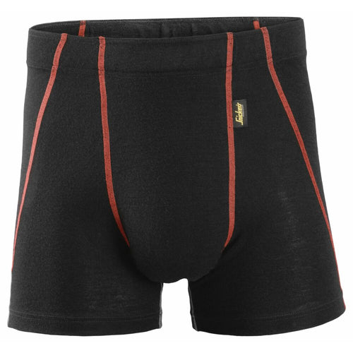 Snickers - ProtecWork, Wool Boxer - Black