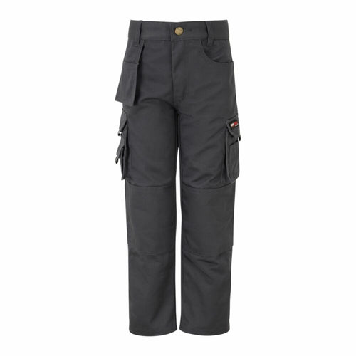 Tuffstuff Junior Pro Work Trouser Grey - Age 9-10 Years