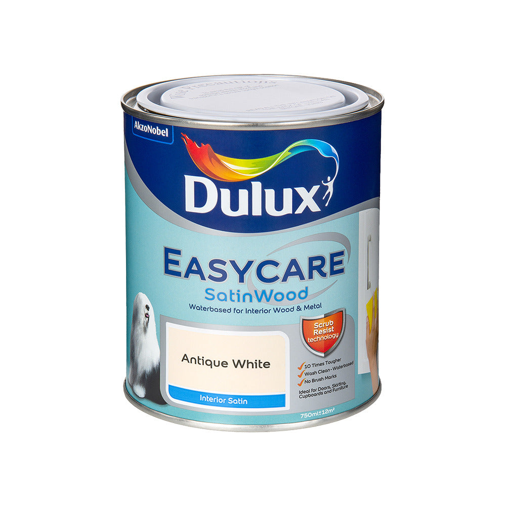 Dulux Easycare Satinwood Antique White 750ml