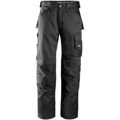 Snickers - Craftsmen Trousers, DuraTwill - Black\\Black