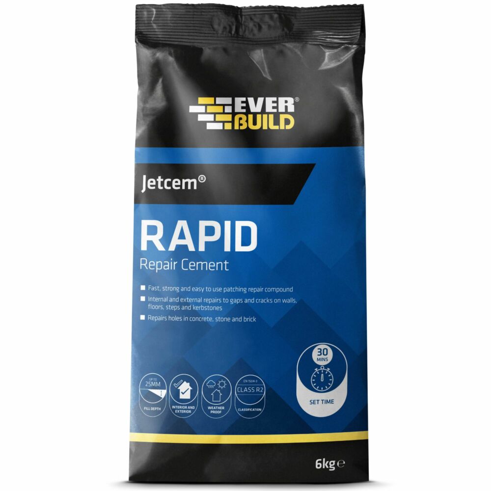 Everbuild Jetcem Rapid Grey - 6kg