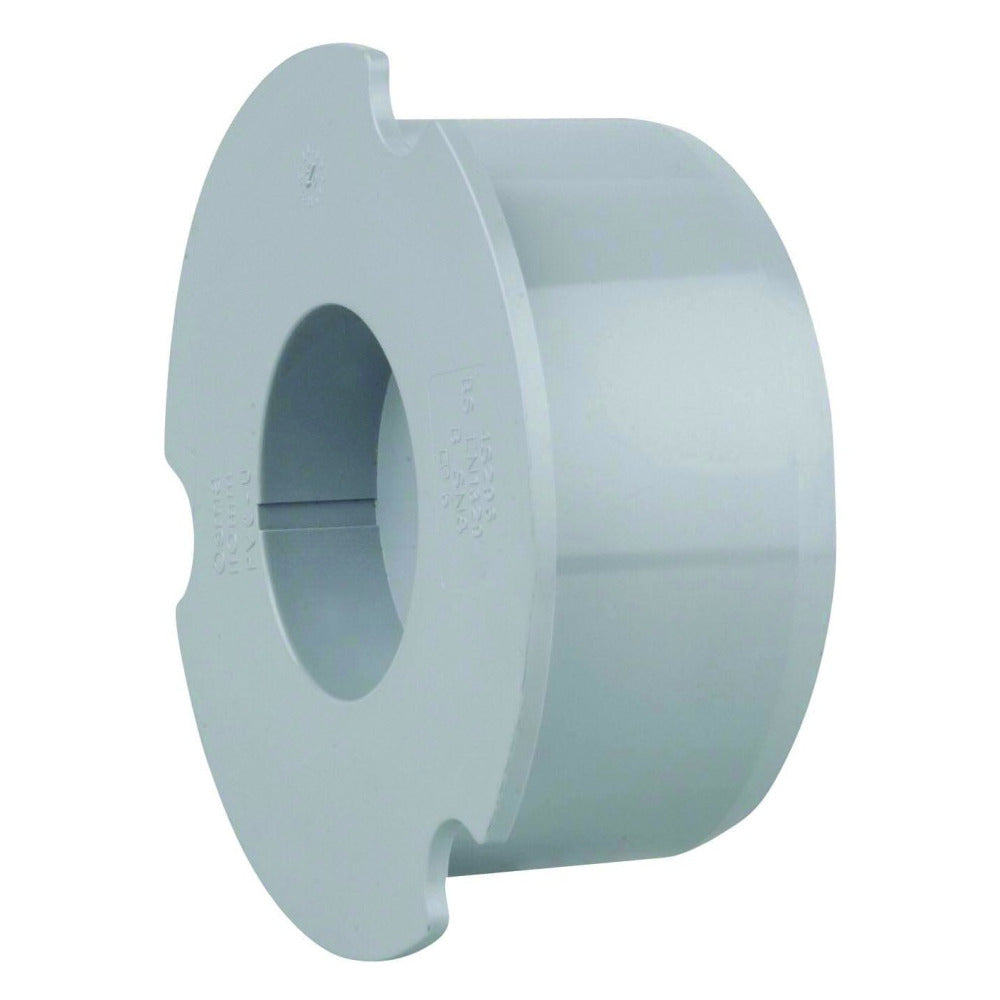 Wavin Soil OsmaS PVCU Socket Plug Grey 110mm P/E