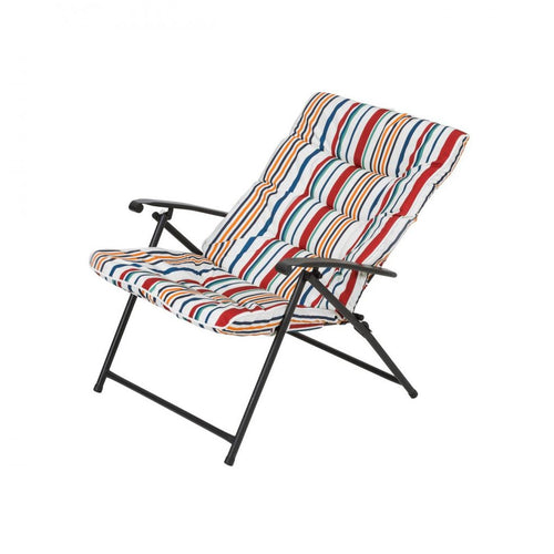 Culcita - Marine Padded Folding Two Position Chair - Multi-Colour